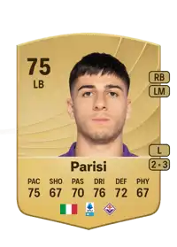 Fabiano Parisi Common 75 Overall Rating