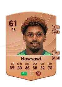 Sanousi Hawsawi Common 61 Overall Rating