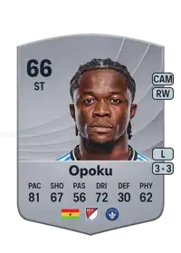 Kwadwo Opoku Common 66 Overall Rating