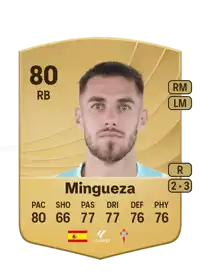 Mingueza Common 80 Overall Rating