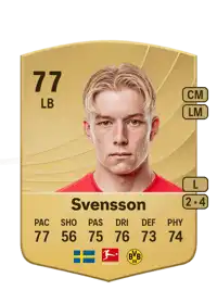 Daniel Svensson Common 77 Overall Rating