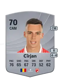 Cătălin Cîrjan Common 70 Overall Rating