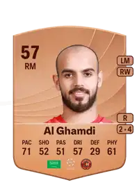 Hazzaa Al Ghamdi Common 57 Overall Rating