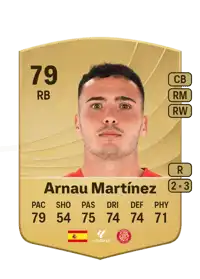Arnau Martínez Common 79 Overall Rating