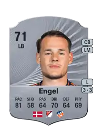 Lukas Engel Rare 71 Overall Rating