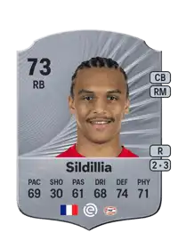 Kiliann Sildillia Rare 73 Overall Rating