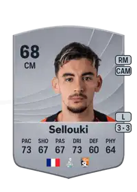 Malik Sellouki Common 68 Overall Rating