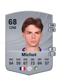 Édouard Michut Common 68 Overall Rating