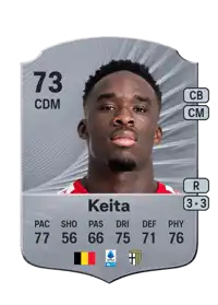 Mandela Keita Rare 73 Overall Rating