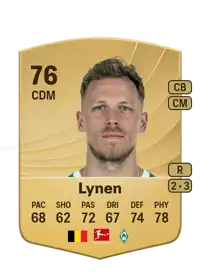 Senne Lynen Common 76 Overall Rating