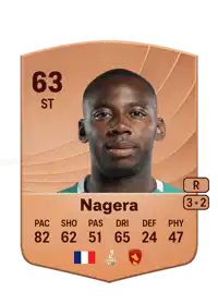 Kenny Nagera Common 63 Overall Rating