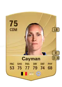 Janice Cayman Common 75 Overall Rating