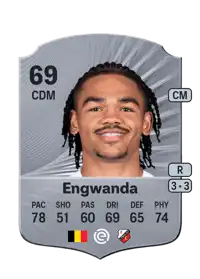 Alonzo Engwanda Rare 69 Overall Rating
