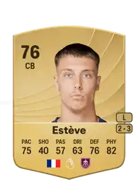 Maxime Estève Common 76 Overall Rating