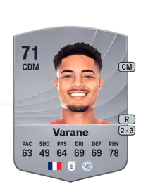 Jonathan Varane Common 71 Overall Rating