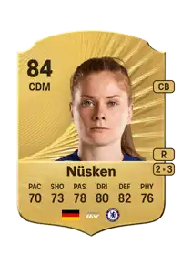 Sjoeke Nüsken Rare 84 Overall Rating