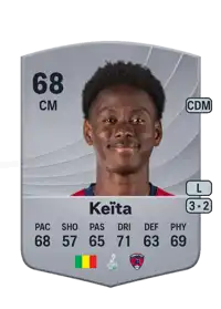 Habib Keïta Common 68 Overall Rating