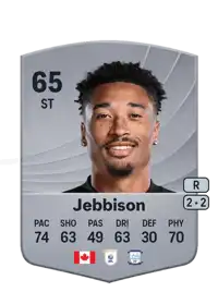 Daniel Jebbison Common 65 Overall Rating