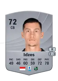 Jay Idzes Common 72 Overall Rating