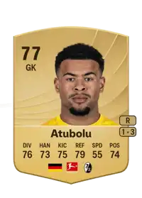 Noah Atubolu Common 77 Overall Rating