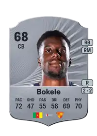 Malcom Bokele Rare 68 Overall Rating