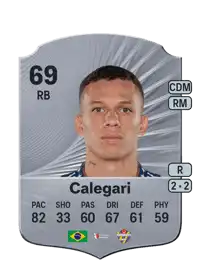 Calegari Rare 69 Overall Rating