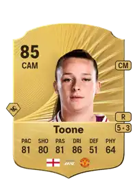 Ella Toone Rare 85 Overall Rating