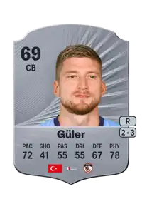 Semih Güler Rare 69 Overall Rating