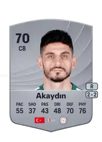 Samet Akaydın Common 70 Overall Rating