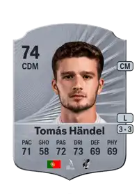 Tomás Händel Rare 74 Overall Rating