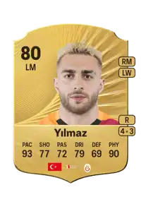 Barış Alper Yılmaz Rare 80 Overall Rating