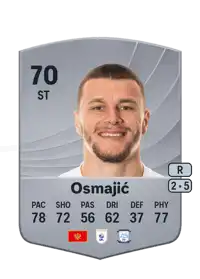 Milutin Osmajić Common 70 Overall Rating
