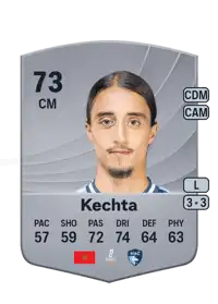 Yassine Kechta Common 73 Overall Rating