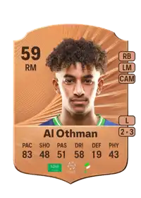 Othman Al Othman Rare 59 Overall Rating