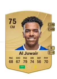 Musab Al Juwair Common 75 Overall Rating