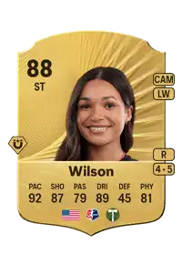 Sophia Wilson Rare 88 Overall Rating