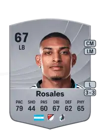 Joseph Rosales Common 67 Overall Rating