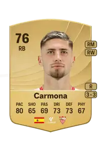 Carmona Common 76 Overall Rating