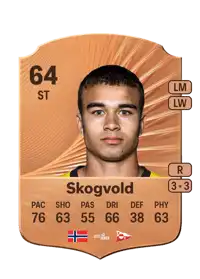 Henrik Skogvold Rare 64 Overall Rating