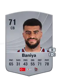 Rayyan Baniya Common 71 Overall Rating