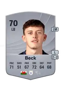Owen Beck Common 70 Overall Rating