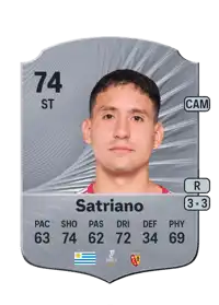 Martín Satriano Rare 74 Overall Rating