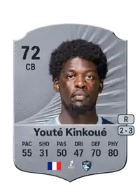 Étienne Youté Kinkoué Rare 72 Overall Rating
