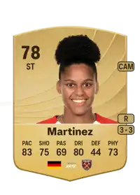 Shekiera Martinez Common 78 Overall Rating