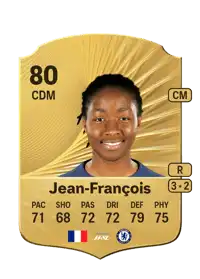 Oriane Jean-François Rare 80 Overall Rating