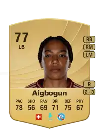 Eseosa Aigbogun Common 77 Overall Rating