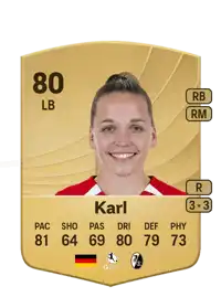 Lisa Karl Common 80 Overall Rating