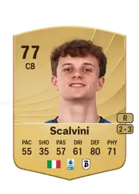Giorgio Scalvini Common 77 Overall Rating