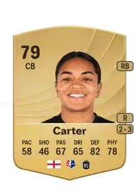 Jess Carter Common 79 Overall Rating