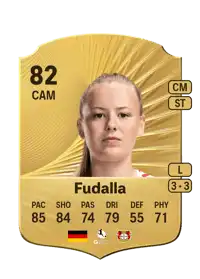 Vanessa Fudalla Rare 82 Overall Rating